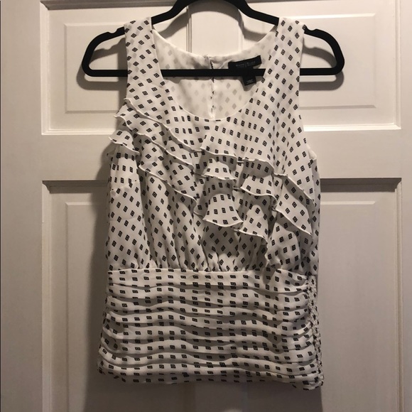 White House Black Market Size S Blouse - Picture 1 of 5